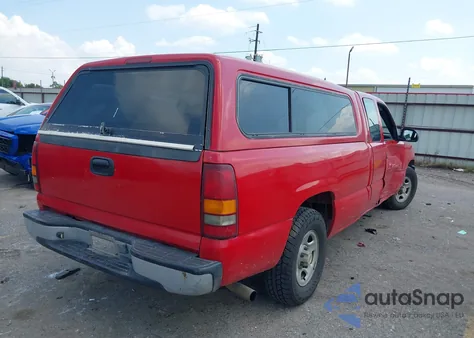 2001 Chevrolet Silverado 1500 from USA, damaged, VIN 1GCEC19T91E288363